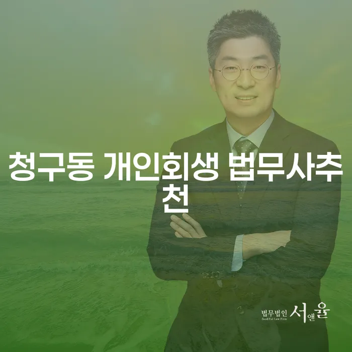 청구동 개인회생 법무사추천