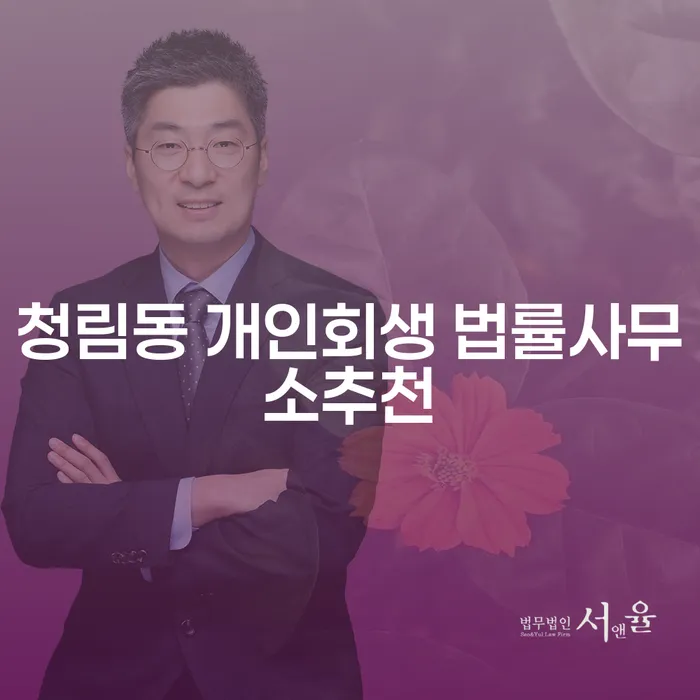 청림동 개인회생 법률사무소추천