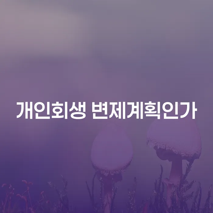 개인회생 절차, 어떻게 시작해야 할까요?