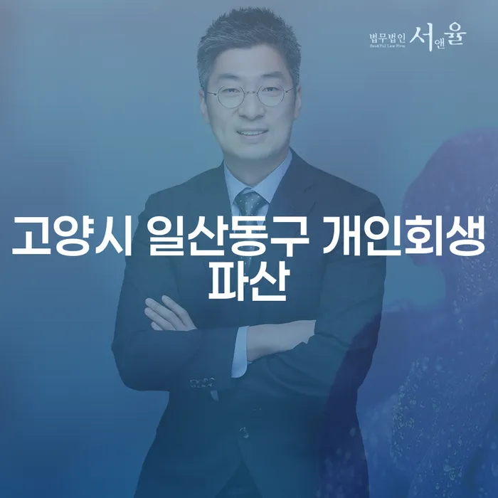 고양시 일산동구에서 개인회생과 개인파산, 어떤 선택이 현명할까요?